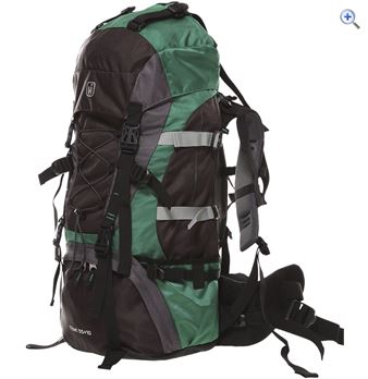 Hi Gear Tibet 55 +10 Rucksack - Colour: Green Grey